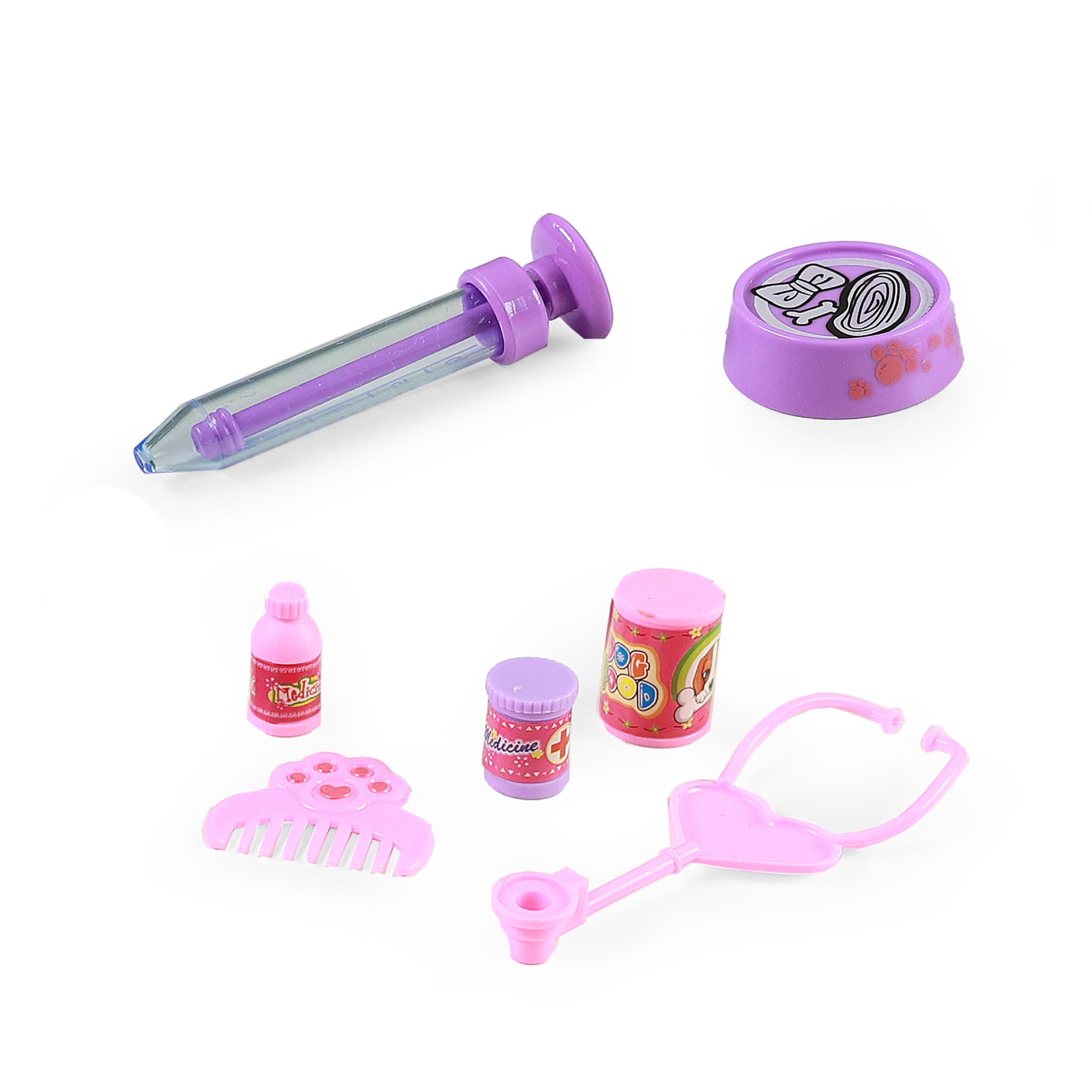 Animali 4 Pz Con Accessori