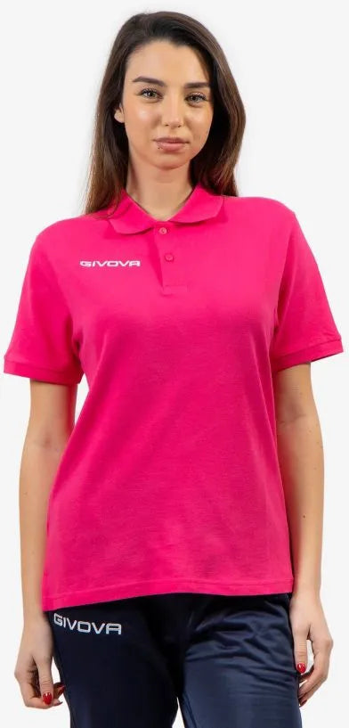 Tricou Polo Givova Polo Cotone Piquet Vara Roz