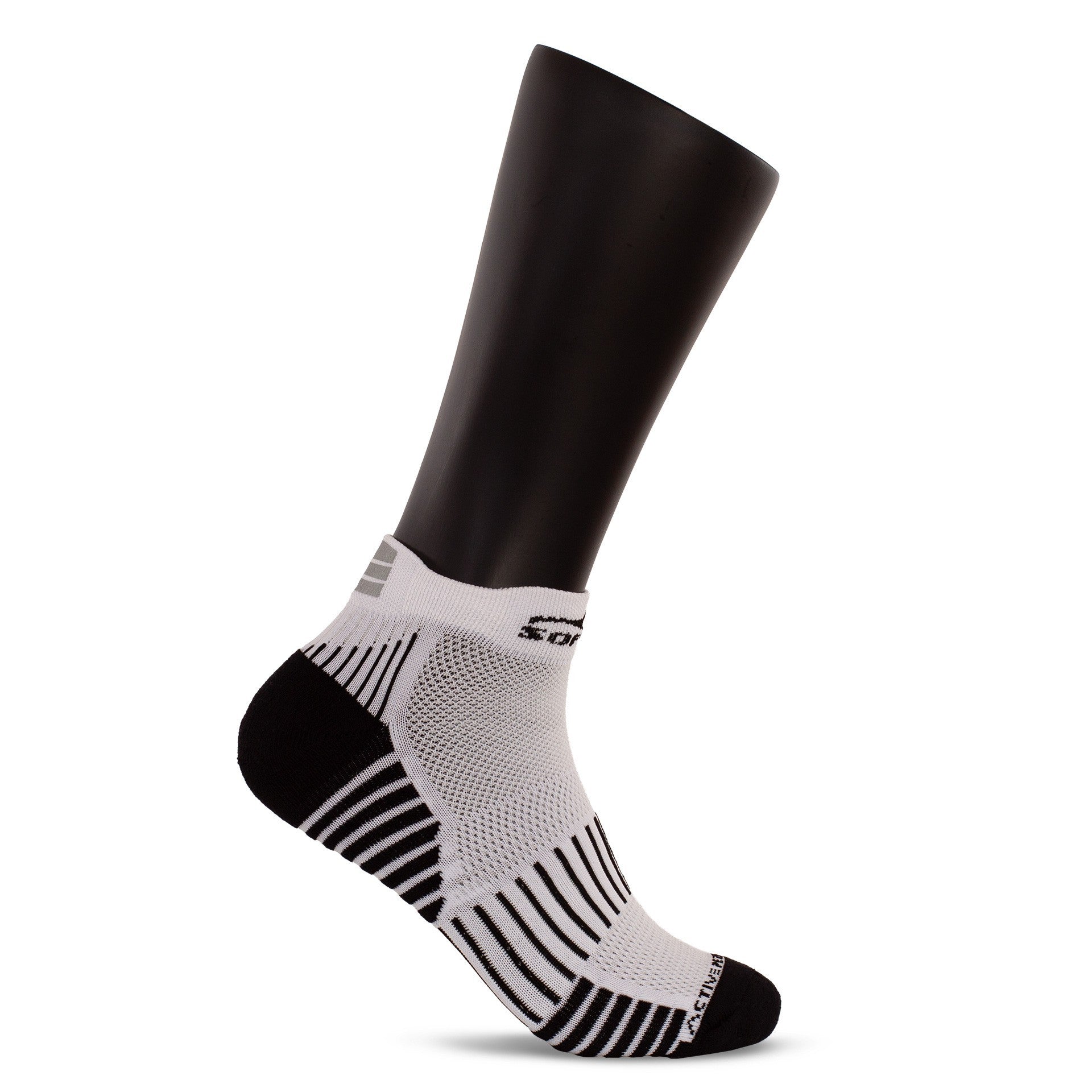 Softee Active Performance enkelhardloopsokken Blanco 35-38