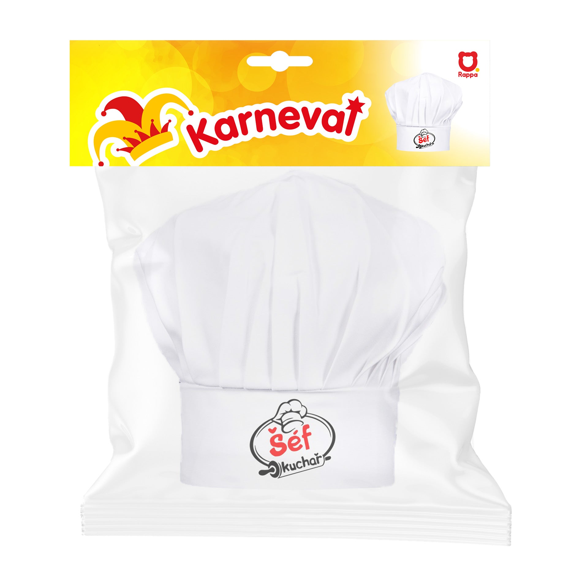 El gorro de cocinero bebé