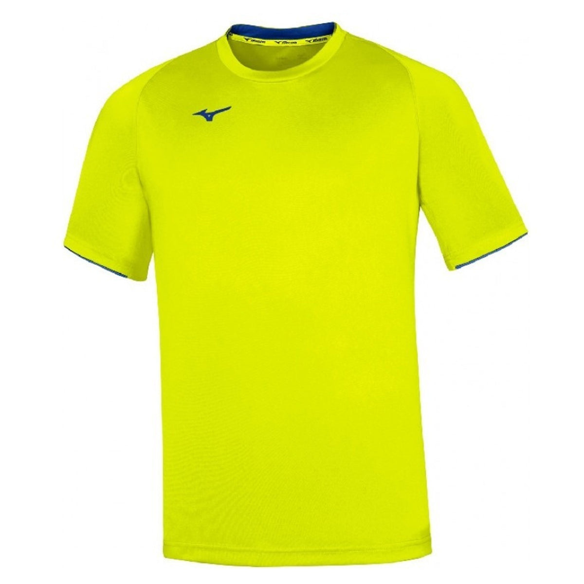 Koszulka młodzieżowa Mizuno Sleeve Amarillo Flúor