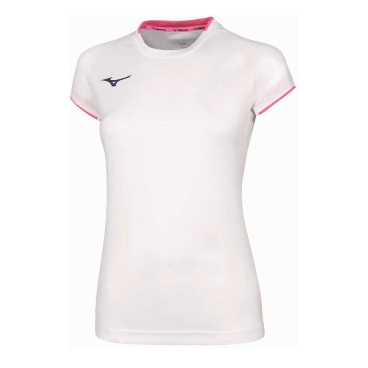T-shirt damski Mizuno Sleeve Blanco