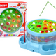 Game Fishing Rods Lights Sounds Blue