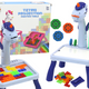 Mini Projector Tetris Table 2in1 Blue Unicorn