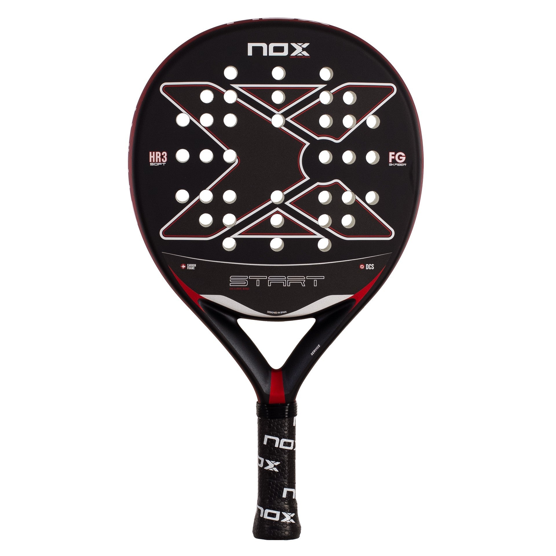 Nox Start Black Ex Js Padel Racket
