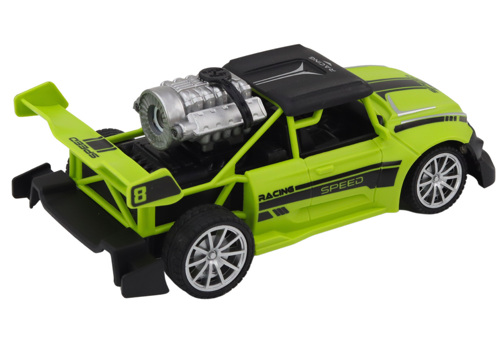Rc Sentence Car 1:20 Smoke Effect Lights Green