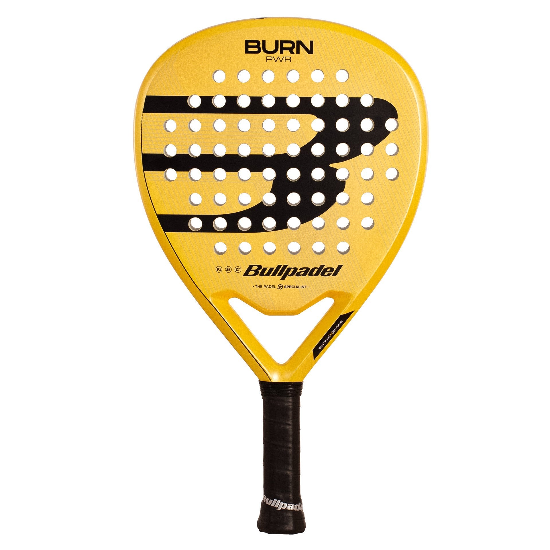Bullpadel Burn Power Yellow Racket Padel