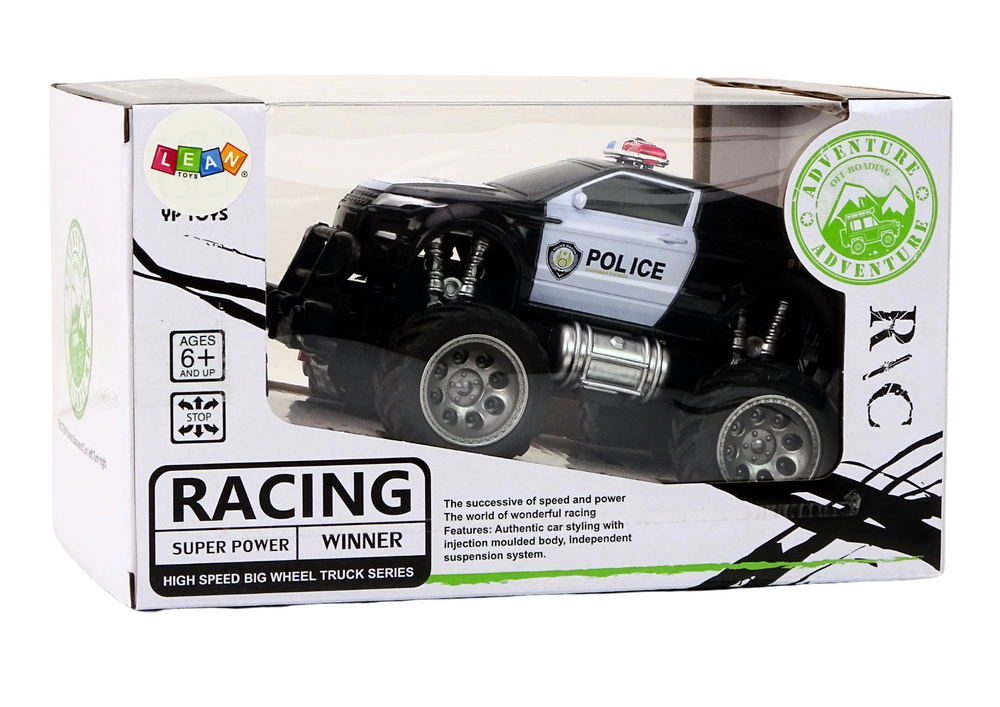 Rc terénní policejní auto 1:24 na dálkové ovládání