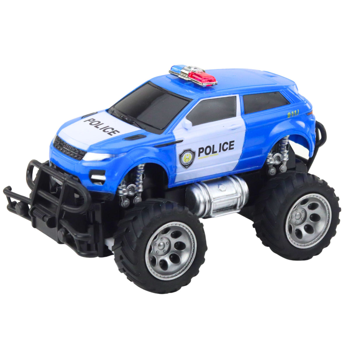 Rc terénní policejní auto 1:24 na dálkové ovládání