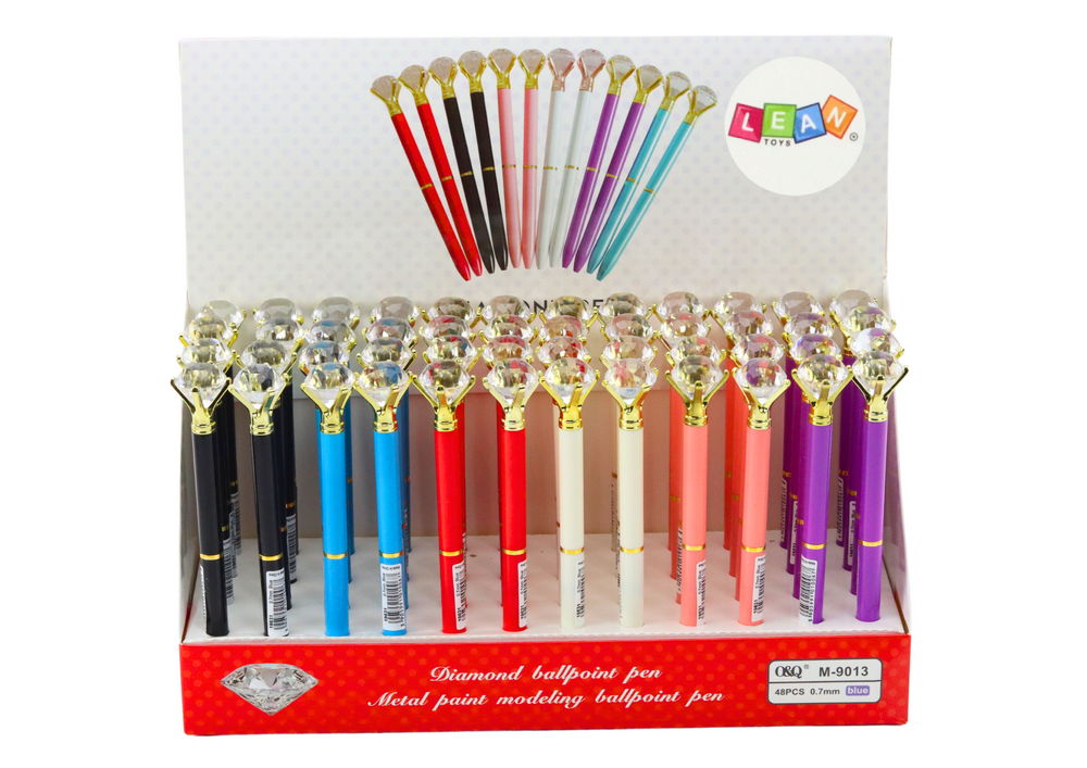 Diamond Ballpoint Pen Blue Refill 0.7mm Mix