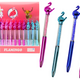 Flamingo Ballpoint Pen Blue Refill 0.7mm Mix