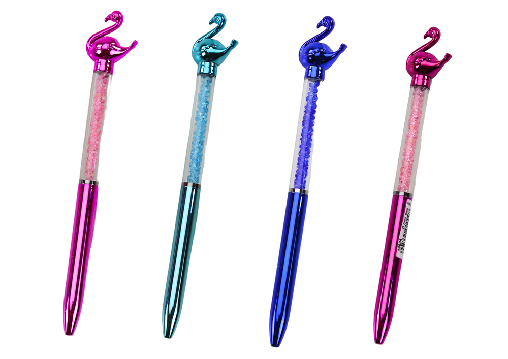 Flamingo Balpen Blauw Navulling 0,7 mm Mix
