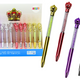 Crown Ballpoint Pen Diamonds Blue Refill 0.7mm Mix