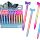 Pen With Bow Colorful Blue Refill 0.7mm Mix