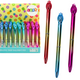 Pineapple Ballpoint Pen Shiny Gold Color Blue Refill 0.7mm Mix