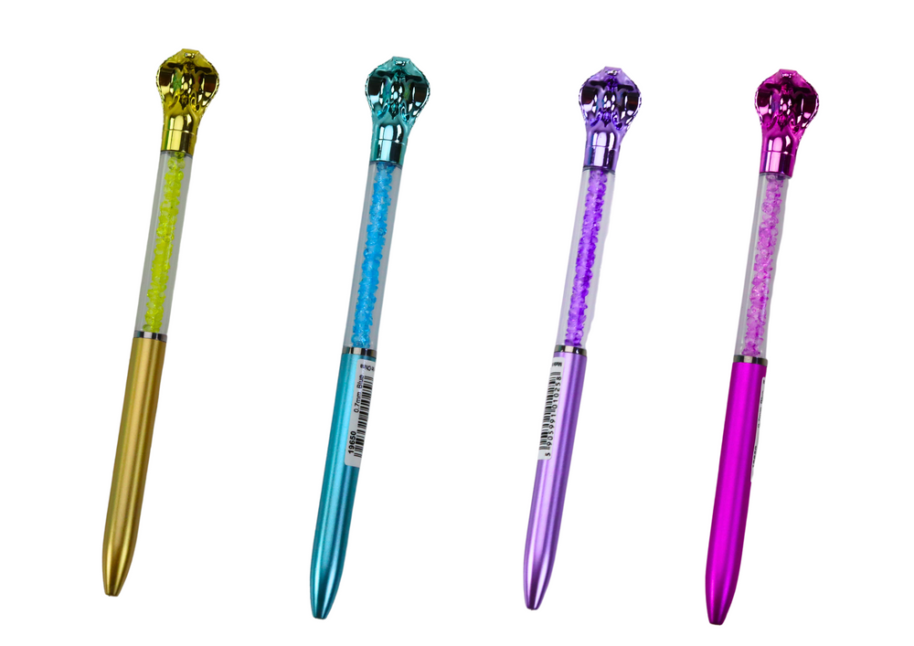 Cobra Ballpoint Pen Diamonds Blue Refill 0.7mm Mix