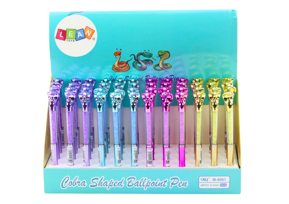 Cobra Ballpoint Pen Diamonds Blue Refill 0.7mm Mix