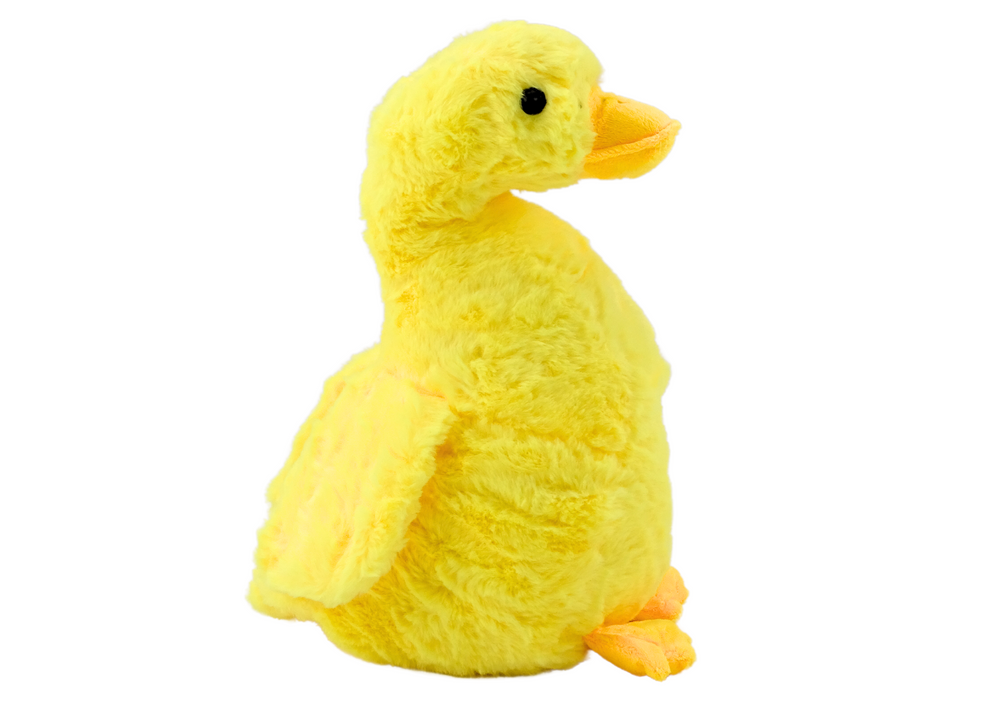 Plush Goose Mascot Yellow Cuddly Plush Duck 40 Cm