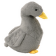 Plush Goose Mascot Gray Cuddly Plush Duck 40 Cm