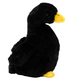 Plush Goose Mascot Black Cuddly Plush Duck 40 Cm