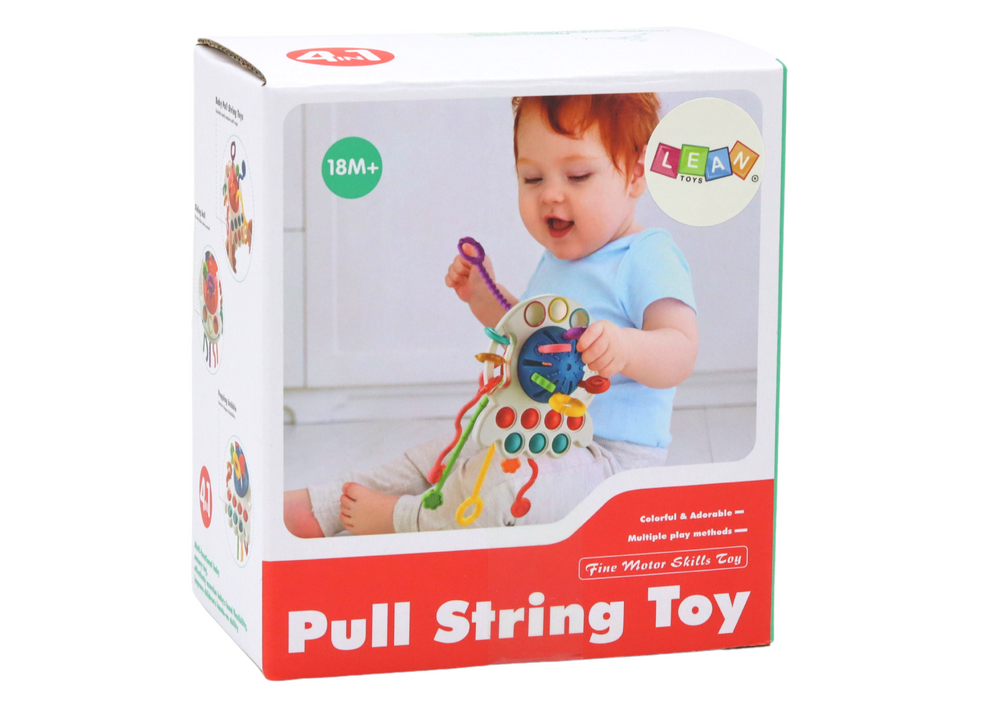 Colorful Octopus Teether Sensory Toy For Babies