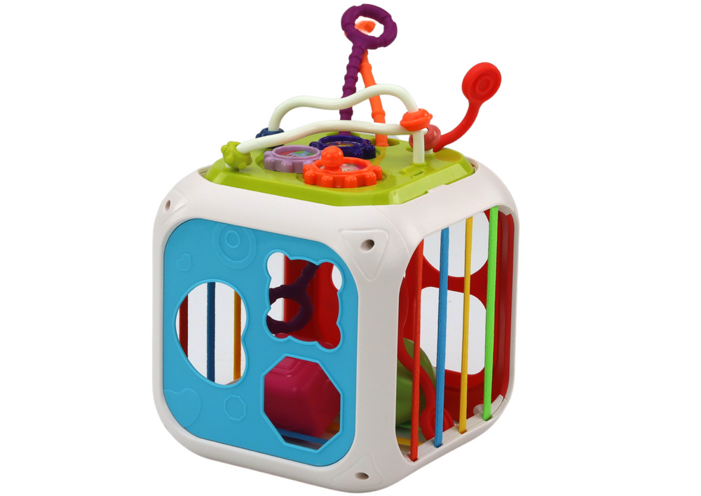 Lernwürfel für Babys Sortierer 7in1