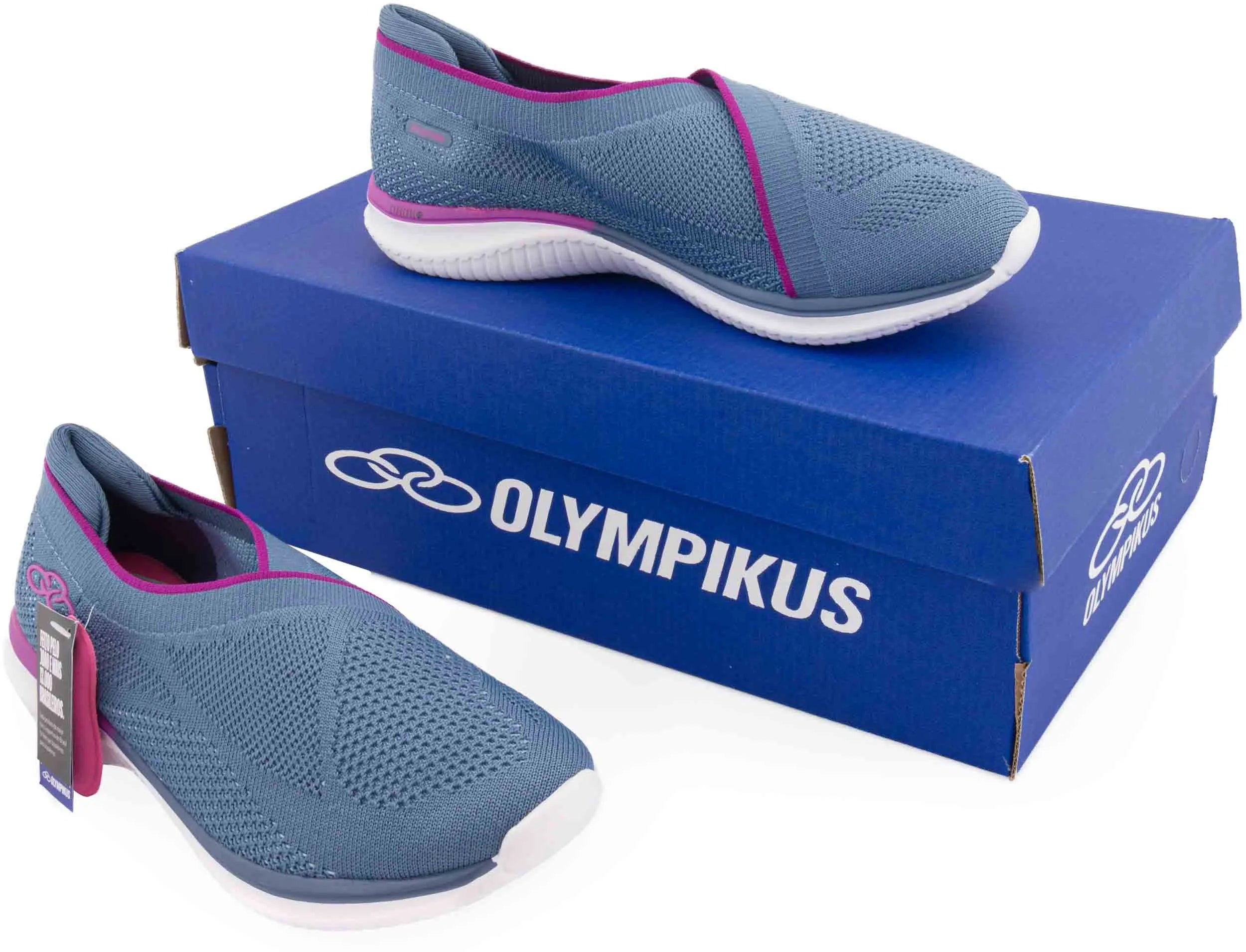 Zapatillas Casual Mujer Olympikus Respira Azul