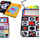 Double-sided Folding Mat With Mirror Teethers Crinkle Book