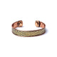 Bracelet Copper Flower Of Life Magnetic --package Of 2 Pcs - ±6.5cm