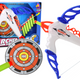 Bow With Target For Soft Arrows With Suction Cup 6 Pieces