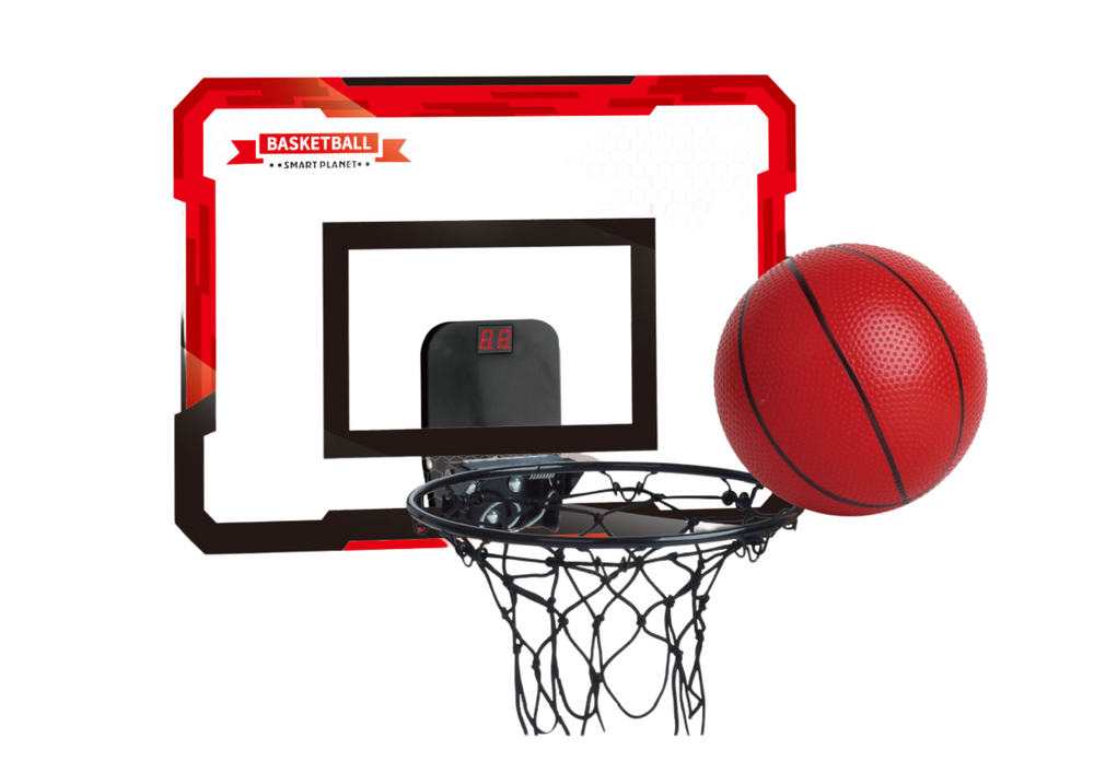 Børn Basketball Basket Backboard Counter Ball Sæt