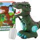 Dinosaur Dancing Obstacle Sensor Lights Sounds Green