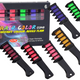 Chalk Hair Coloring Set 6 Pieces Shiny