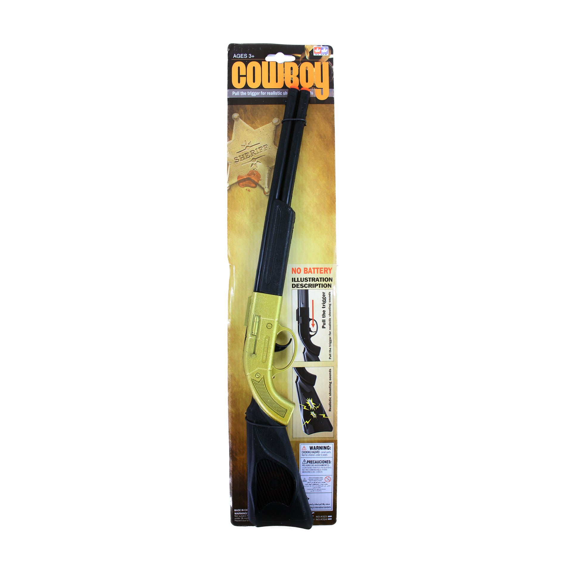 Cowboy Rifle Gold