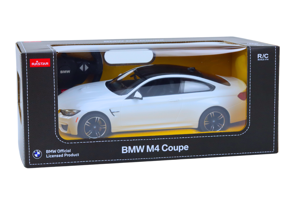 Rc Remote Control Car 1:14 Bmw M4 Copue White