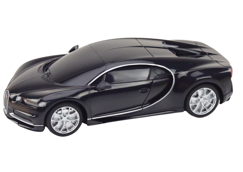 Bugatti Veyron Chiron Remote Control Car Rc Black 1:24