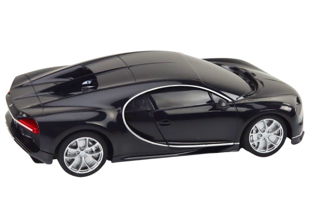 Bugatti Veyron Chiron Remote Control Car Rc Black 1:24