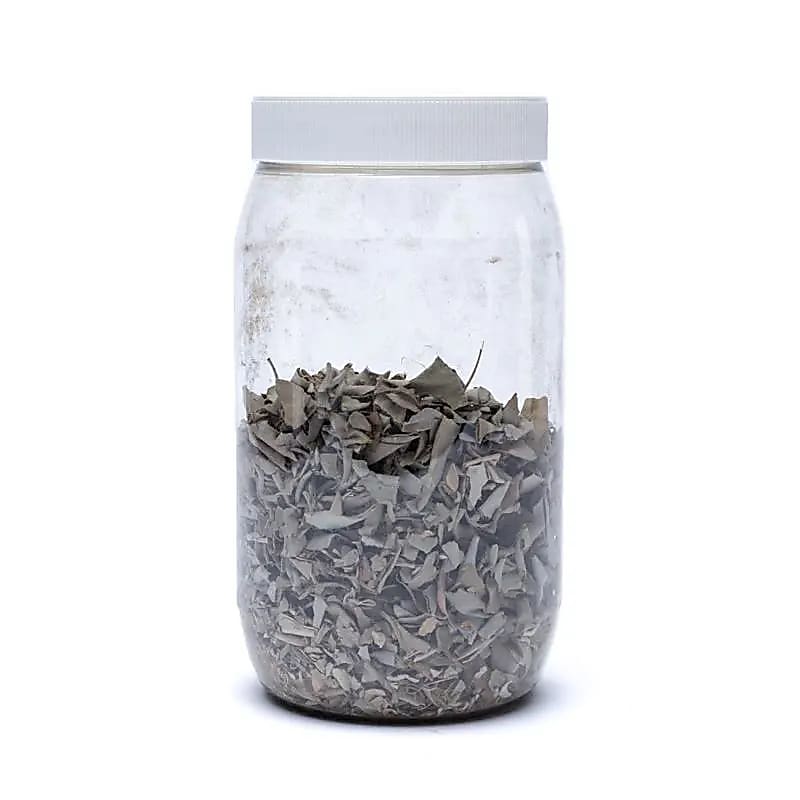 Zhluky kadidla bielej šalvie (šalvia Apiana) v nádobe - 100 g