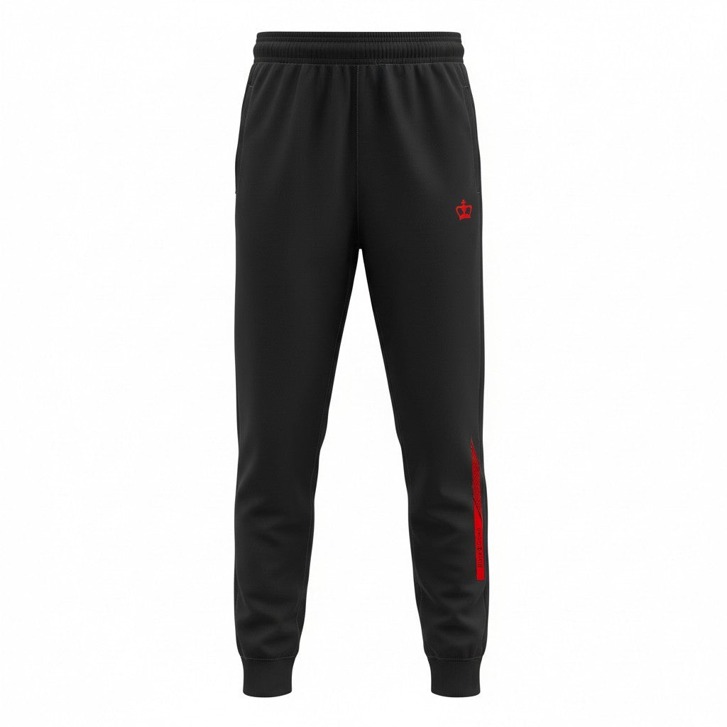 Pantaloni Black Crown Lieja Negro/Rojo