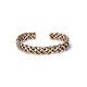 Braided Bracelet Bronze/gold Colour --package Of 2 Pcs - ±6.5cm