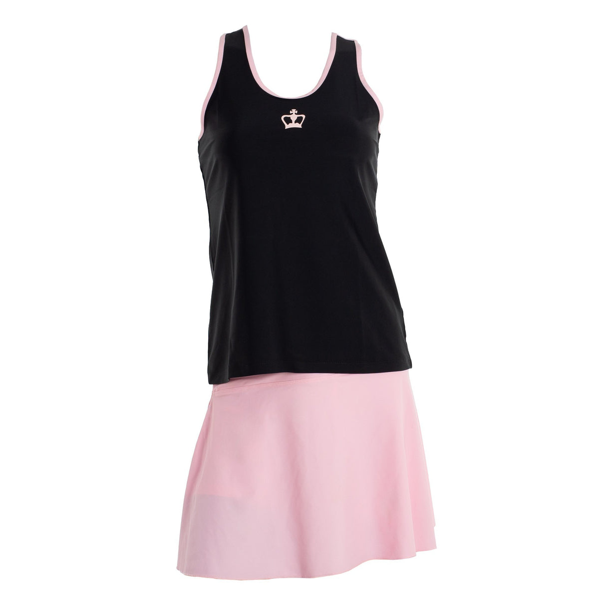 Tričko Black Crown Juarez Negro/Rosa