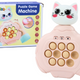 Pop-it Kitty Game Pink Arcade Console Vibration Sensory Pad
