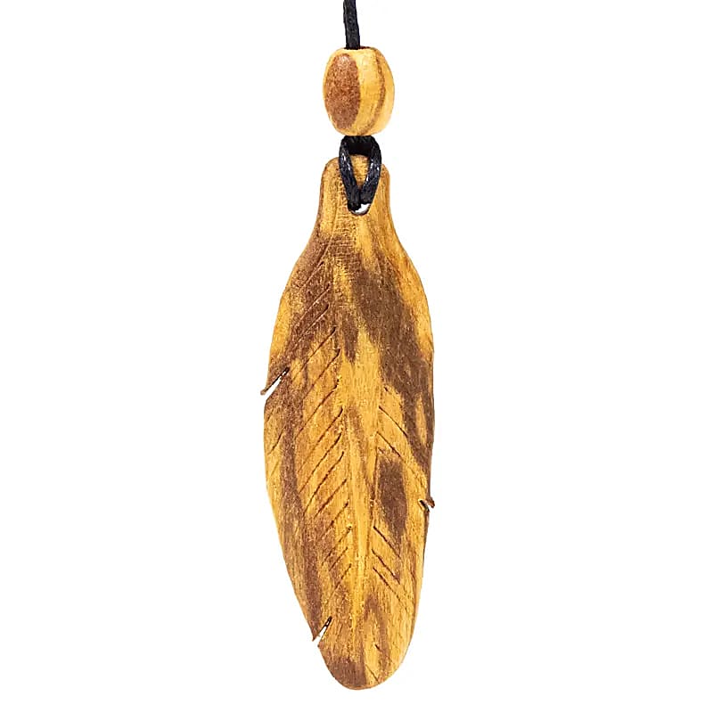 Palo Santo fjäderhalsband Litet - 6 Cm