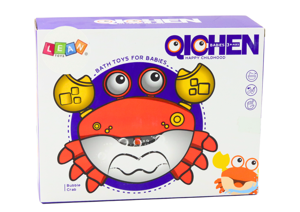 Red Crab Bubble Machine