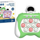 Space Pop It Sensory Game Battery Powered Lights Sounds Green