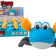 Bath Toy Wind-up Crab Walks Swims Blue