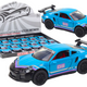 Car Sports Car 1:32 Friction Drive Metal Turquoise