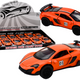 Car Sports Car 1:32 Friction Drive Orange