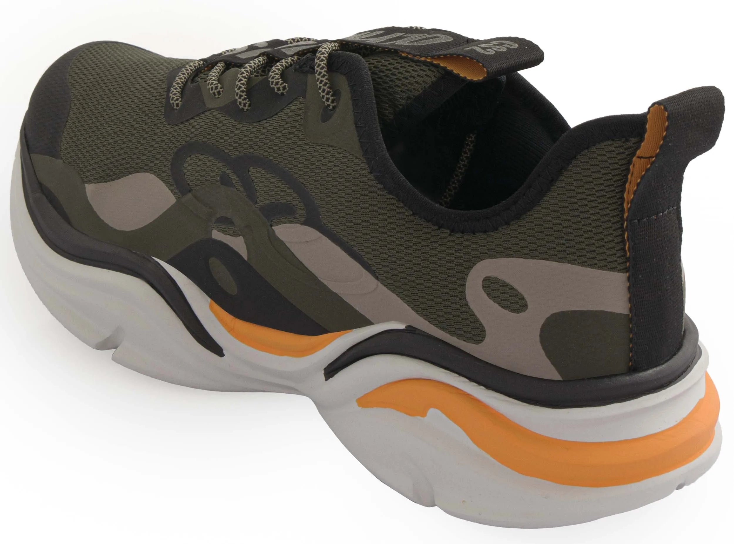 Herrenschuhe Olympikus Cs2 Militar-schwarz Khaki