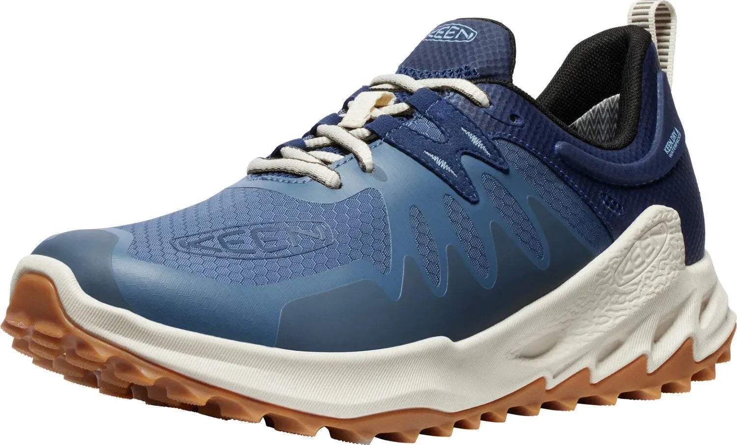 Men's Shoes Keen Men Zionic Wp Vintage Indigo/faded Denim Blue